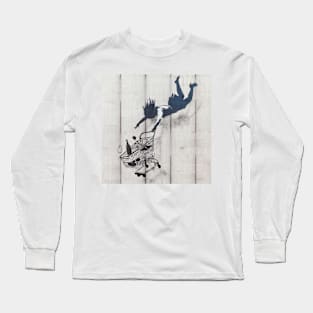 Banksy Shop Until You Drop Long Sleeve T-Shirt